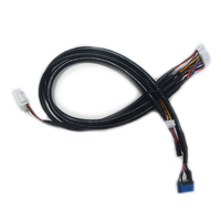 Kabel kustom PHB2.0-2 * 12P rakitan kawat PH2.0 8P harnes kabel DC 3.5 pria DC5.5 wanita UL2464 26AWG perakitan kabel