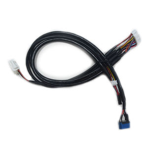 Kunden spezifische Kabel PHB2.0-<span class=keywords><strong>2</strong></span>*12P Kabel baugruppe PH2.0 8P Kabelbaum DC3.5 Stecker DC5.5 Buchse UL2464 26AWG Kabel baugruppe - Product Image 2