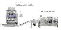 Machine automatique d'emballage de boîtes alimentaires pour viande Biscuit Bonbons Pépites de chocolat Popcorn Snack Machine de cartonnage de boîtes Machine d'emballage de boîtes