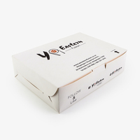 Boîte d'emballage de haute qualité en carton personnalisé écologique de qualité alimentaire donut pizza à emporter