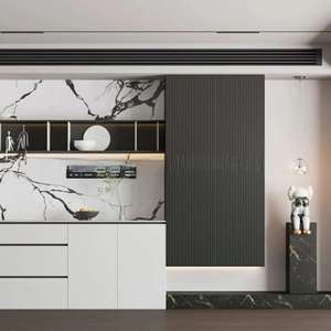 Armoire professionnelle de nouvelle conception, spacieuse, avec portes coulissantes, étagères réglables, meubles polyvalents pour la maison, chambre à coucher, salle à manger, salon - Product Image 5