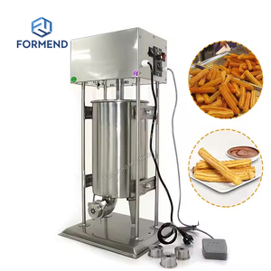 Diferentes moldes Food Trucks 5L Churros Machine vienen con freidora 30L a la <span class=keywords><strong>venta</strong></span> - Product Image 1