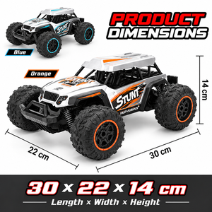 Voiture télécommandée EPT 1:12 haute vitesse 33KM/H <span class=keywords><strong>2</strong></span>.4GHz, monster truck tout-terrain avec lumières LED et batterie rechargeable - Product Image 5