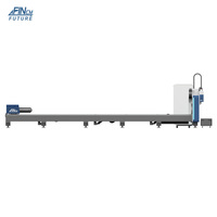 FIN chine haute précision Lazer CNC coupe 3000w 1500w 2000w rond carré ovale Tube tuyau Fiber Laser Cutter Machine pour métal acier