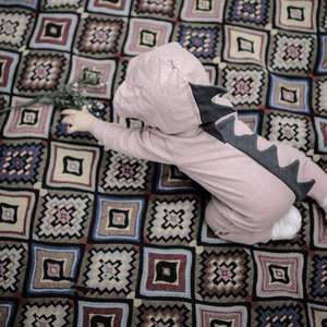 Déguisement pour bébé garçon et fille, barboteuse mignonne pyjama de <span class=keywords><strong>dinosaure</strong></span>, parfait pour Halloween, noël, Cosplay Dragon, vente en gros, - Product Image 4