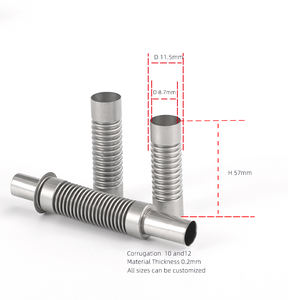 Joinxun fabrique des ensembles de vannes à boisseau sphérique à <span class=keywords><strong>soufflet</strong></span> sous vide personnalisés et conçus, avec raccord flexible à <span class=keywords><strong>soufflet</strong></span> - Product Image 3