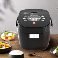Cuisinière multifonctionnelle intelligente IH électronique de cuisine 3,0 L, cuiseur à riz électrique, revêtement antiadhésif, affichage numérique LED, minuterie, usage domestique