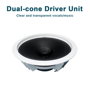 Altavoz de Techo Empotrable de Papel XIDLY, Venta de Fábrica, ABS, 100V, 3W/6W, 6 Pulgadas, Respuesta de Frecuencia de 110Hz-15KHz, 3 Años de Garantía <span class=keywords><strong>para</strong></span> Compras - Product Image 4