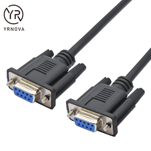 Câble <span class=keywords><strong>croisé</strong></span> complet <span class=keywords><strong>DB9</strong></span> RS232 de 1.5m avec isolation PVC Connexion F/F pour modules et kits de capteurs informatiques - Product Image 2