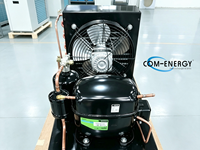 Unité de condensation à compresseur Com-Energy Secop 0,25 CV-1 CV pour chambre froide, réfrigération commerciale, températures moyennes, élevées et basses