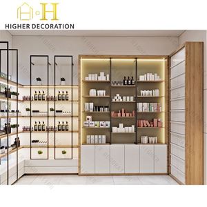 Vitrine LED pour Soins Capillaires, Meuble Commercial pour Magasin Cosmétique, Présentoir sur Pied pour <span class=keywords><strong>Pharmacie</strong></span>, Comptoir d'Exposition pour Droguerie - Product Image 4