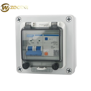 Protección de disyuntor de Unión Eléctrica de nivel IP65, Material de PC ABS, cubierta de botón de interruptor eléctrico, cubierta de visualización tipo ventana - Product Image 1