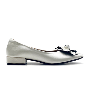 Giày cao gót nữ thiết kế bạc, số lượng đặt hàng tối thiểu thấp, bán buôn, hoa, giày cưới, giày dép thời trang mùa hè dành cho nữ - Product Image 1