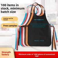 Tablier non tissé jetable imperméable une pièce personnalisé pour la restauration et la peinture pour enfants Commande minimum assurée