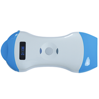 Sonda de Ultrasonido Veterinaria Inalámbrica 3 en 1, Portátil, de Doble Cabezal, con Wifi, Precio de Fábrica para Hospitales