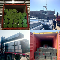 Tubería de Acero Galvanizado de 1.25-4 Pulgadas ASTM A53 Q235 Soldada para Agua, Gas y Construcción