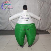 Costume pour hommes et femmes, gros pantalon gonflable, pour jouer et faire la fête