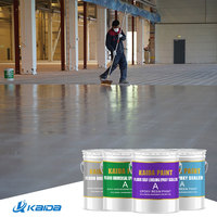 Peinture époxy pour sols à haute brillance en deux composants, sans solvant, antidérapante, revêtement pour béton, fabricant professionnel, fournisseur OEM ODM