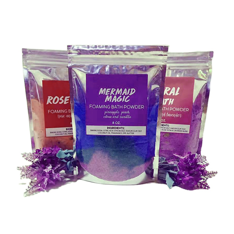 2022 wholesale private label Easter Bath Bomb Powder Kids Mom Gift Shimmer Dust Holo Glitter Spa Gifts For Teen Fizzy Your Logo
