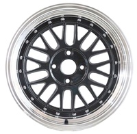 Jantes en alliage pour voitures japonaises, taille complète 15, 16, 17, 18 pouces, compatibles avec votre voiture, pour Jap LM 4/5*100/112/114.3/120/108 Deep Dish