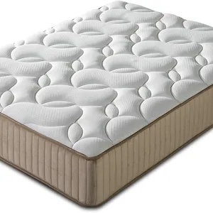 家庭用床家具热卖舒适床弹簧床垫网上零售商低价出厂价