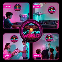 Enseignes néon Zhilin pour la décoration de la salle de jeux ou de la « Man Cave », taille et couleur personnalisables, art mural LED pour la maison, les bars ou les espaces de fête, IP65 CE Rohs