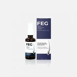 最佳头发生长产品脱发治疗FEG头发生长喷雾50毫升