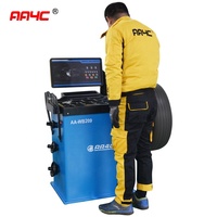 Équilibreuse de roues automatique certifiée CE AA4C, machine d'équilibrage des roues, équilibrage des pneus AA-WB209
