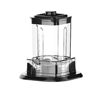 SILVER CREST 2000W 2.5L Blender électrique professionnel en acier inoxydable pour cuisine commerciale, usage intensif, ménage