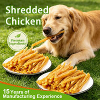 Fournisseur direct d'usine : Bandes de poulet déchiquetées riches en protéines pour chiens, idéales pour les mélanges alimentaires et les récompenses d'entraînement