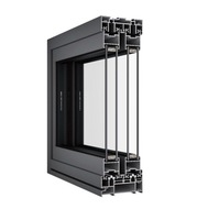 METGOOD-Ventanas corredizas de vidrio Low-E de aluminio con doble acristalamiento, gran oferta, con mosquitera para uso exterior
