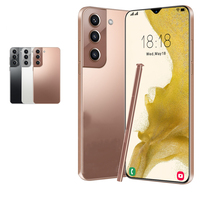 Smartphone de jeu Ultra Galaxy 2023, LED, aluminium, 16 Go + 512 Go, double SIM, 3G 4G 5G, blanc moderne, contrôle tactile