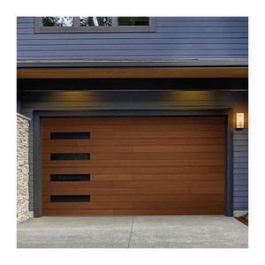 Pintu Garasi Seksional Otomatis Desain Modern dari Baja - Product Image 1