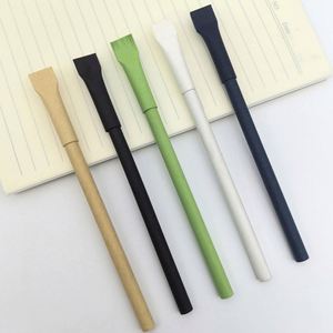 Custom Recyclable Kraft Paper <b>Pen</b> Gift Ballpen Extremely Cheap Eco Cardboard <b>Pen</b> for Promotion - Product Image 2