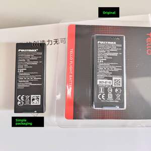 Batterie <span class=keywords><strong>RoboMaster</strong></span> TT Tello 1100mAh pour la programmation éducative, pack blister, accessoires Tello - Product Image 3