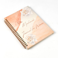 Impression de carnet à spirales A5 personnalisé avec logo en feuille d'or |   Agenda personnalisé pour cadeaux d'entreprise et image de marque