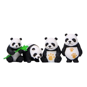 Nhựa Nghệ Thuật Vẽ Tay Phim Hoạt Hình Khổng Lồ Gấu Trúc Điêu Khắc Tự Làm Cảnh Bàn Hình - Product Image 5