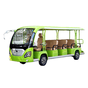 Véhicule électrique de luxe à quatre roues, mini-bus touristique 14 places, certifié CE DOT, couleur personnalisée pour le transport touristique en station balnéaire - Product Image 6