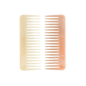 Logo di colore personalizzato professionale in plastica bagnato modello di marmo <span class=keywords><strong>pettini</strong></span> per capelli ampi <span class=keywords><strong>denti</strong></span> massaggio cuoio capelluto salone di barbiere rosa pettine per le donne - Product Image 5