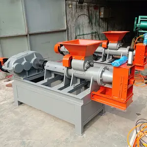 Nieuwe Type Houtskool Briket Maken Machine Kolen Stof Briket Extruderen Machine Voor Bbq Shisha