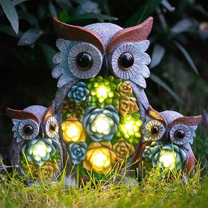 BSCI Fábrica <span class=keywords><strong>Angel</strong></span> Garden Estátua Solar Fairy Garden Estatueta com Warm <span class=keywords><strong>White</strong></span> Light Cogumelo Outdoor Escultura - Product Image 5