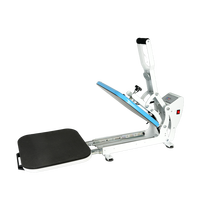 Presse à chaud semi-automatique magnétique à ouverture automatique 2026, avec plateau coulissant 38x38cm, pour transfert d'impression sur T-shirts