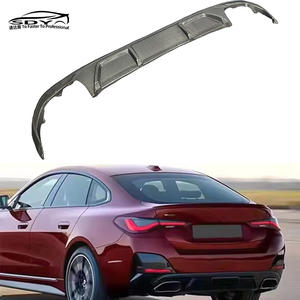 Difusor trasero de fibra de carbono estilo G26 <span class=keywords><strong>M440</strong></span>, labio de parachoques trasero, divisor trasero, labio de parachoques delantero para <span class=keywords><strong>BMW</strong></span> 4 Series G26 - Product Image 2