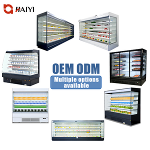 Réfrigérateur vertical ouvert pour supermarché, vitrine réfrigérée ouverte pour légumes et fruits - Product Image 3