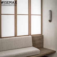 WISEMAX Applique murale moderne de luxe en laiton pour chambre à coucher, hôtel, salon, escalier, intérieur