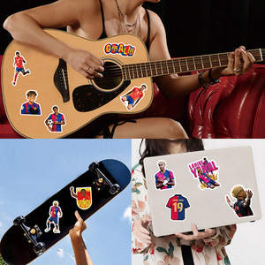 50 Pezzi di Adesivi Graffiti di Cool Lamine Yamal, Calciatore, per Bottiglie e Bagagli, Adesivi Sportivi per il <span class=keywords><strong>Calcio</strong></span> - Product Image 5
