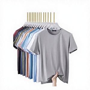 OEM Eisseide T-Shirt für Herren Vintage Schleifen Kurzarm Leichtgewichtig Schnelltrocknend Atmungsaktiv Locker Lässig Sommer Coole Oberteile - Product Image 1