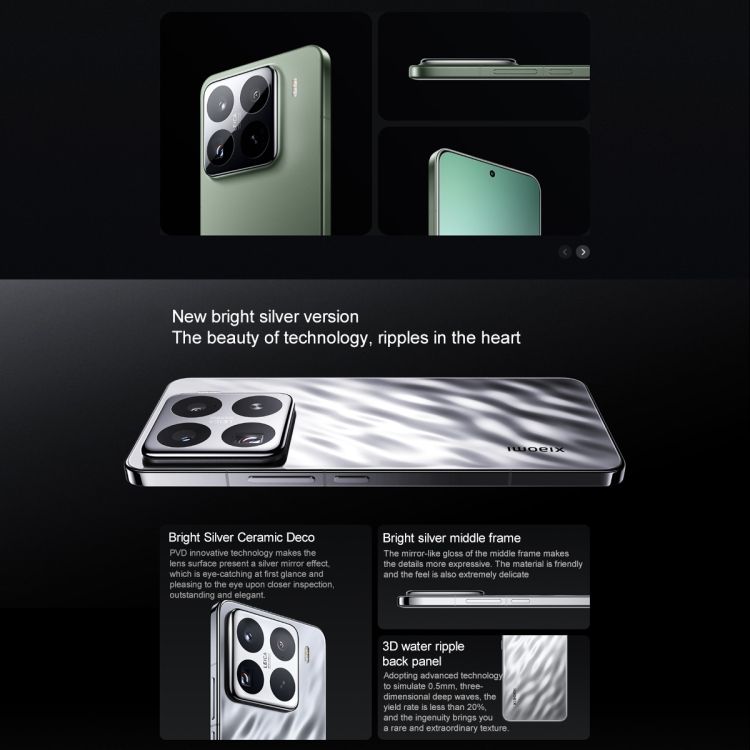 Xiaomi 15 Pro 5G Global、16GB + 512GB、スマートフォン携帯電話