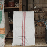 Sac tissé en polypropylène en promotion pour riz, farine, céréales, engrais, aliments pour animaux 25kg 50kg 100kg, imprimé rayures africaines, recyclable