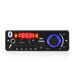 Nueva llegada 24V con amplificador de potencia 2*80W BT MP3 Placa de decodificación con grabación de llamada sin pérdidas placa base BT 5,0 REPRODUCTOR DE MP3 - Product Image 6